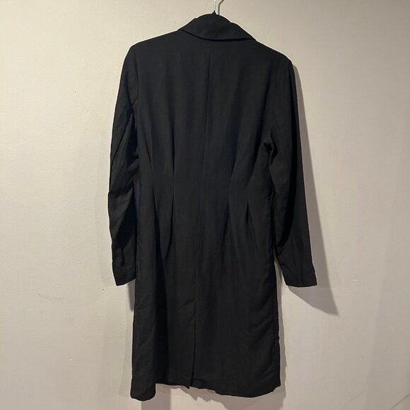 ASTR The Label Reede Jacket Black Linen Blend Womens Small EUC - Picture 6 of 12